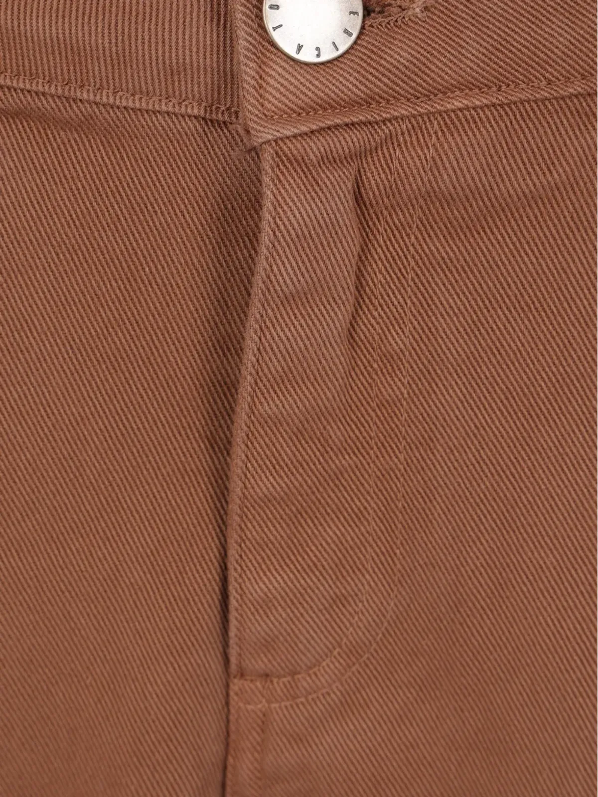 Federica Tosi pocket jeans - Brown - 画像3