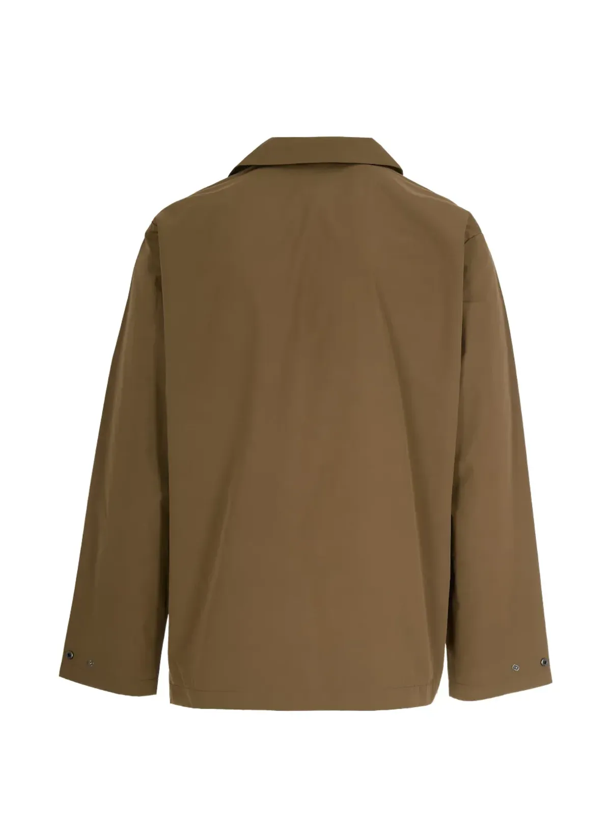 A.P.C. ボタン留め ロゴディテール シャツジャケット - 画像2