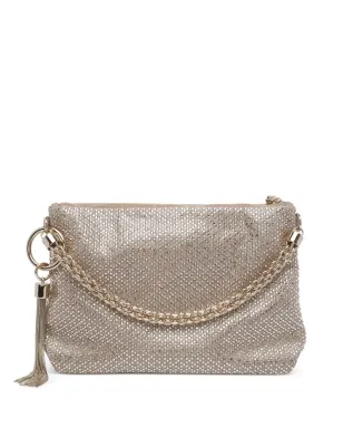 Jimmy Choo Callie チェーンクリスタルエンベリッシュメント クラッチ - サムネイル1