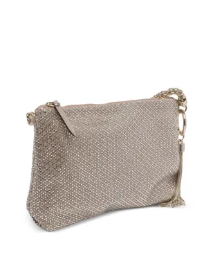 Jimmy Choo Callie チェーンクリスタルエンベリッシュメント クラッチ - サムネイル2