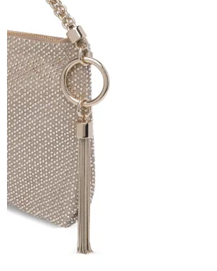 Jimmy Choo Callie チェーンクリスタルエンベリッシュメント クラッチ - サムネイル3