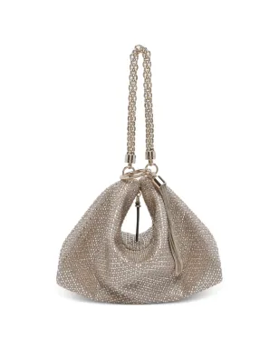 Jimmy Choo Callie チェーンクリスタルエンベリッシュメント クラッチ - サムネイル4