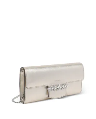 Jimmy Choo ビング クリスタル装飾チェーンウォレット - サムネイル3