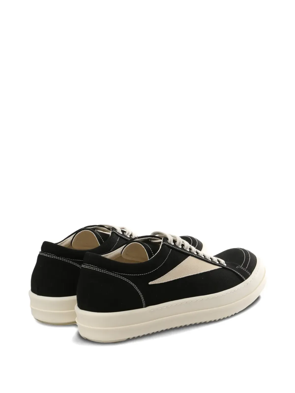 Rick Owens DRKSHDW パネルド ロートップスニーカー - 画像3