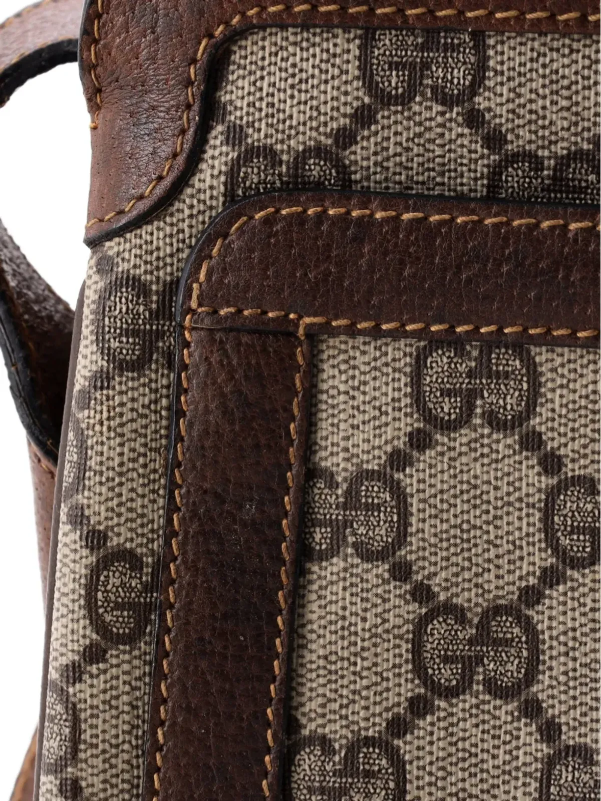 Gucci Pre-Owned オフィディア ジップGG コーティッドキャンバス ショルダーバッグ - ブラウン - 画像5
