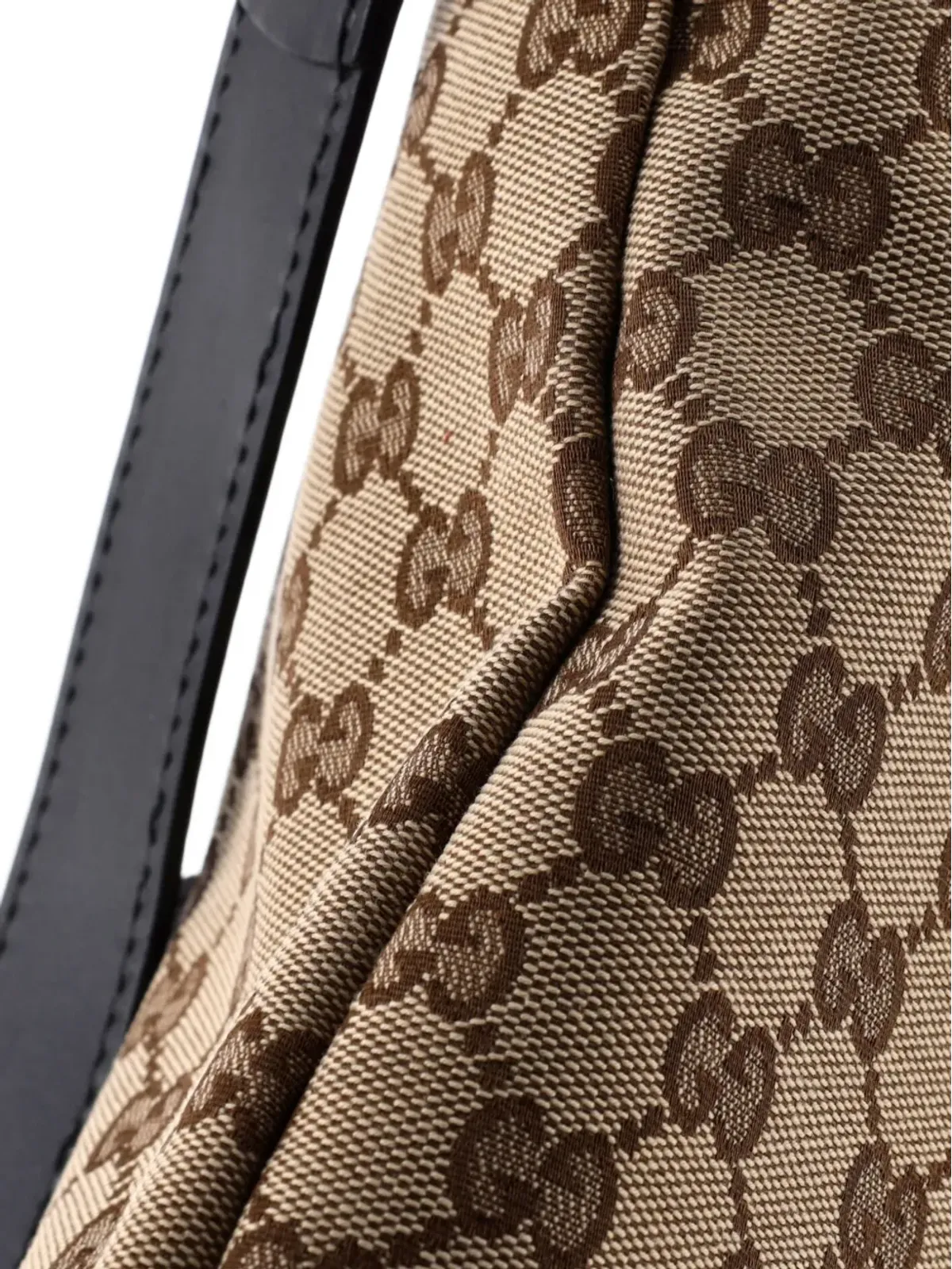 Gucci Pre-Owned フロントポケット ウェブ メッセンジャー GGキャンバス クロスボディバッグ - 画像5