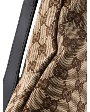 Gucci Pre-Owned フロントポケット ウェブ メッセンジャー GGキャンバス クロスボディバッグ - サムネイル5