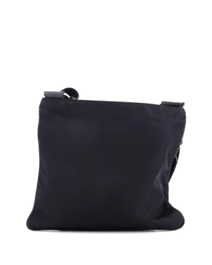 Prada Pre-Owned フロントポケット メッセンジャーバッグ Tessuto クロスボディバッグ - ブラック - サムネイル2