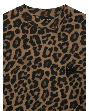 ANINE BING レオパードプリントTシャツ - サムネイル3