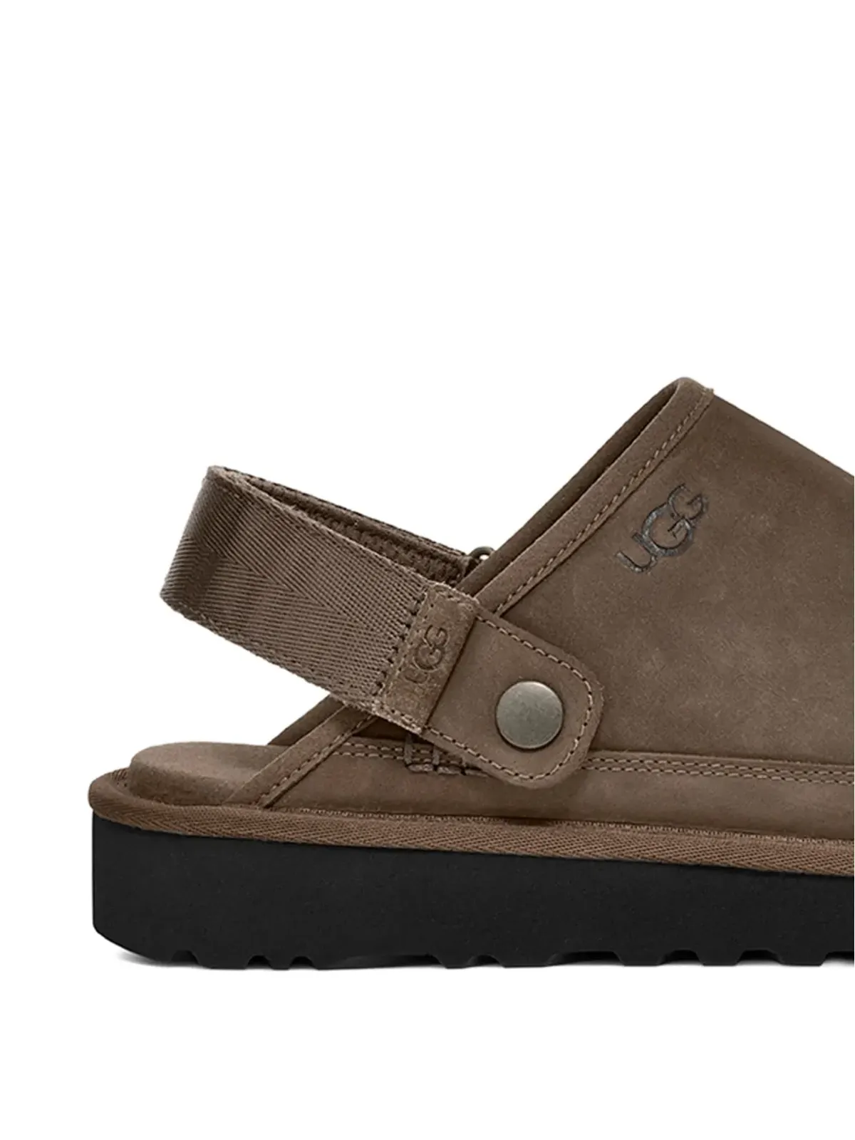 UGG ボタン留めスリッパ - ブラウン - 画像2