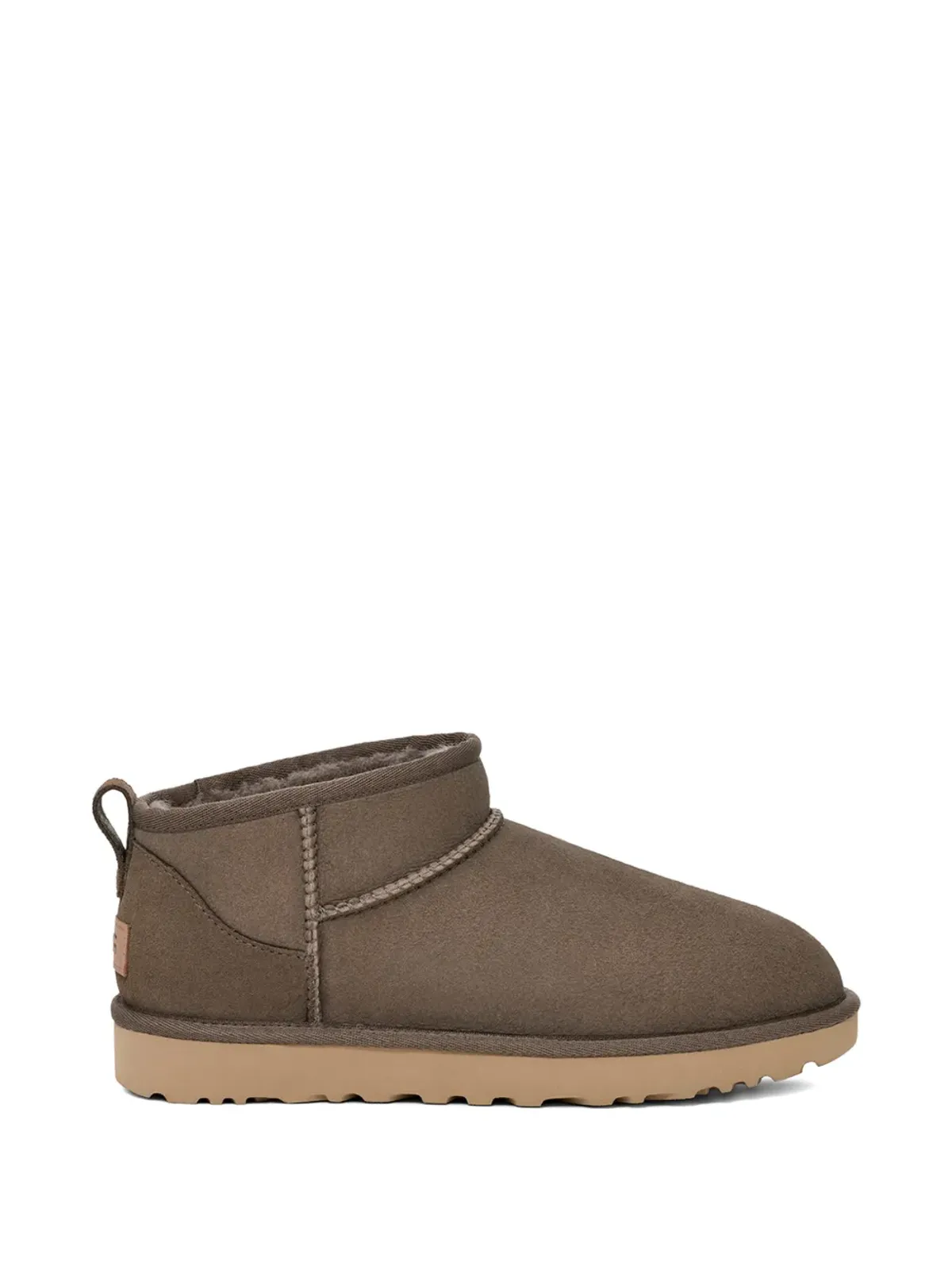 UGG エンボスドステッチレザーブーツ - 画像1