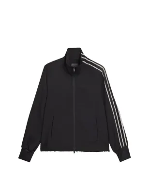 Y-3 ストライプ装飾ジップファスナー付きスウェット - サムネイル1