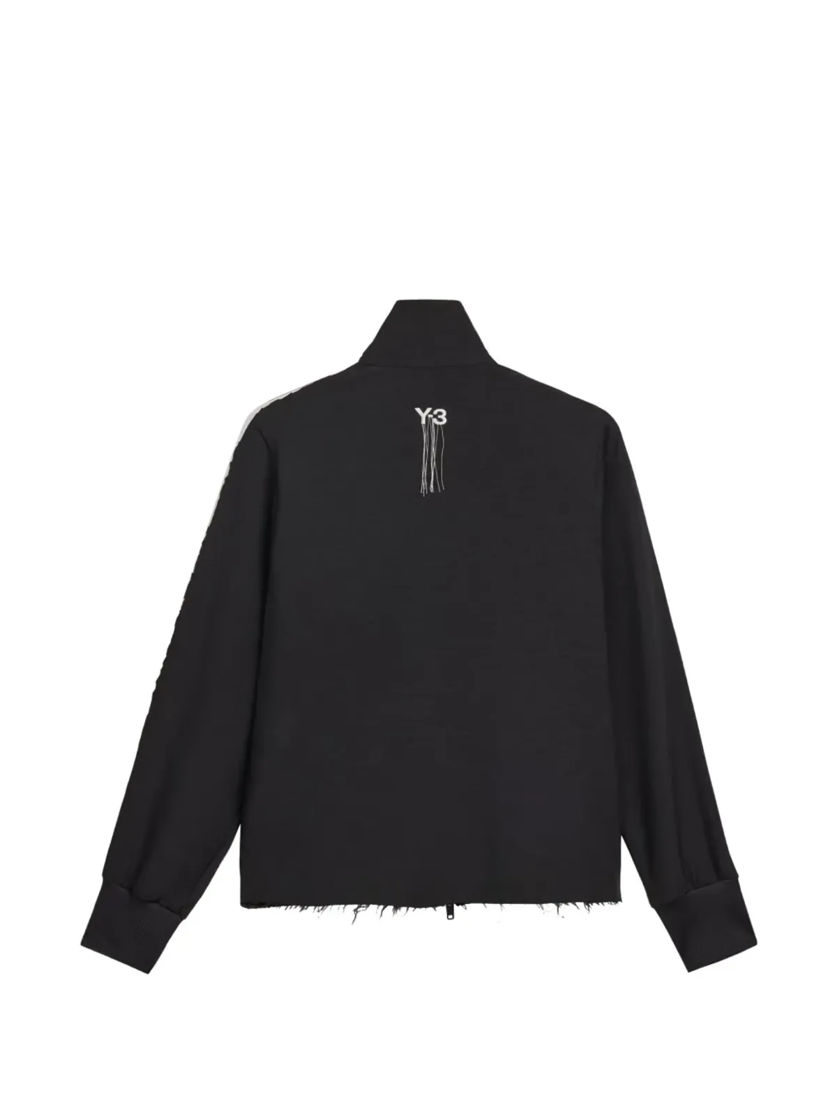 Y-3 ストライプ装飾ジップファスナー付きスウェット - 画像3