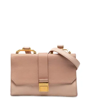 Miu Miu Pre-Owned バイカラー ゴートスキン マドラス クロスボディバッグ - サムネイル1