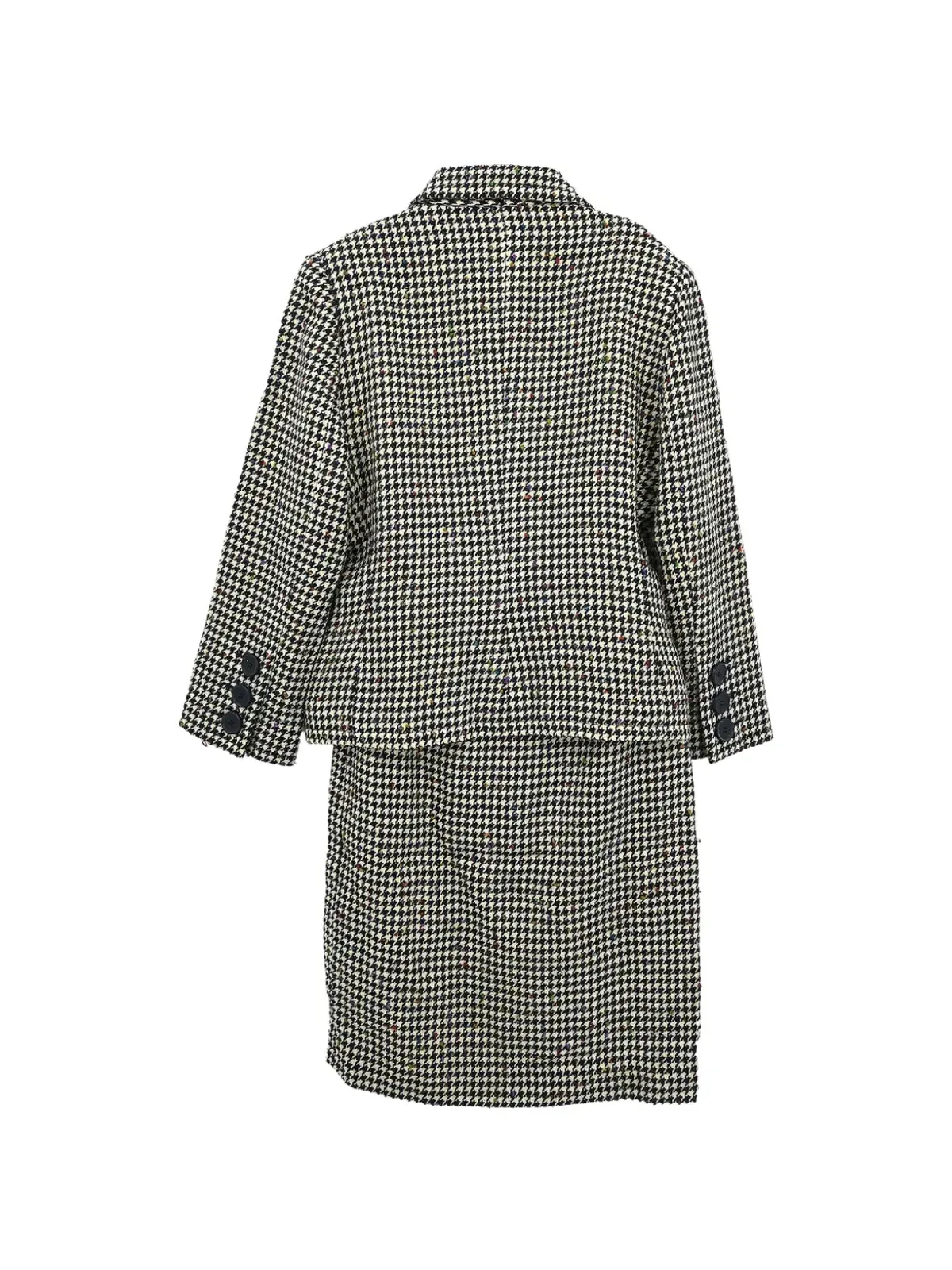 Givenchy Pre-Owned 1990年代-2000年代 千鳥格子スカートスーツ - 画像2