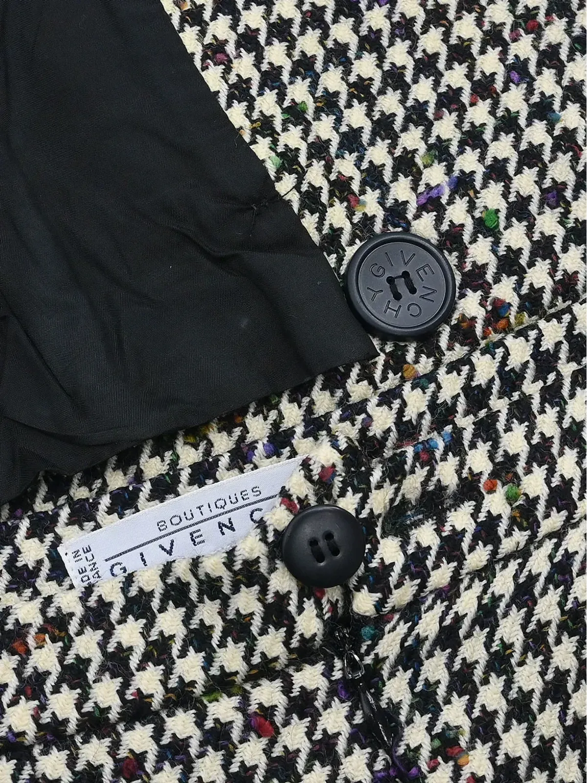 Givenchy Pre-Owned 1990年代-2000年代 千鳥格子スカートスーツ - 画像3