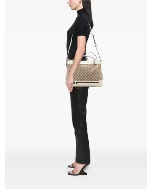 Gucci Pre-Owned GGキャンバス ウェブ メイファー サッチェル - サムネイル2