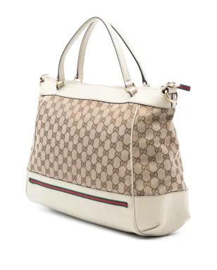 Gucci Pre-Owned GGキャンバス ウェブ メイファー サッチェル - サムネイル3