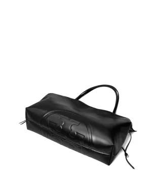 Tory Burch Ella Natuura embossed tote bag - Black - サムネイル3