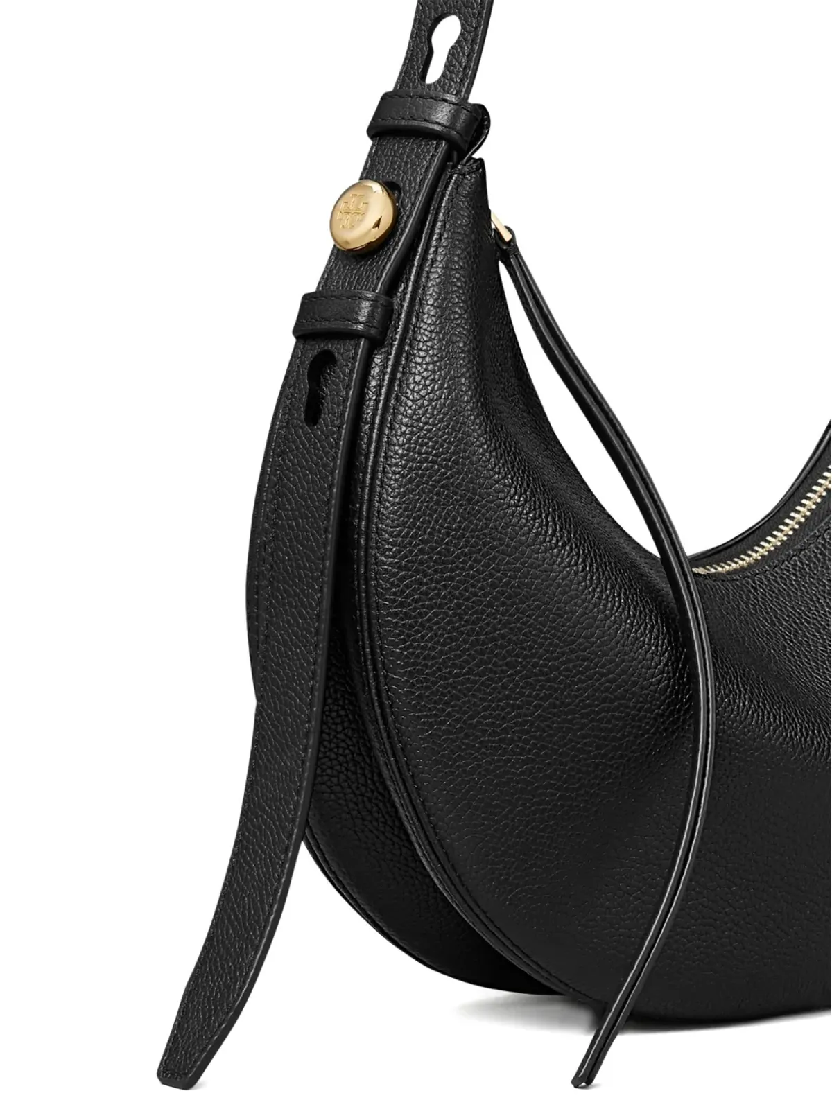 Tory Burch ジップファスナー付きレザーショルダーバッグ - 画像4