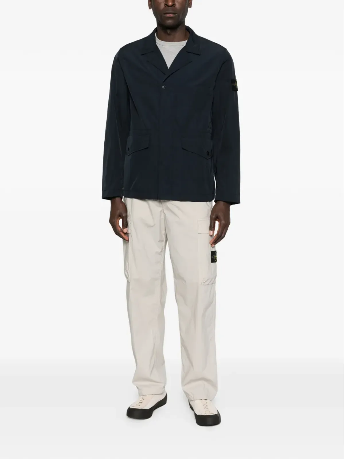 Stone Island ボタン留めポケットジャケット - 画像2