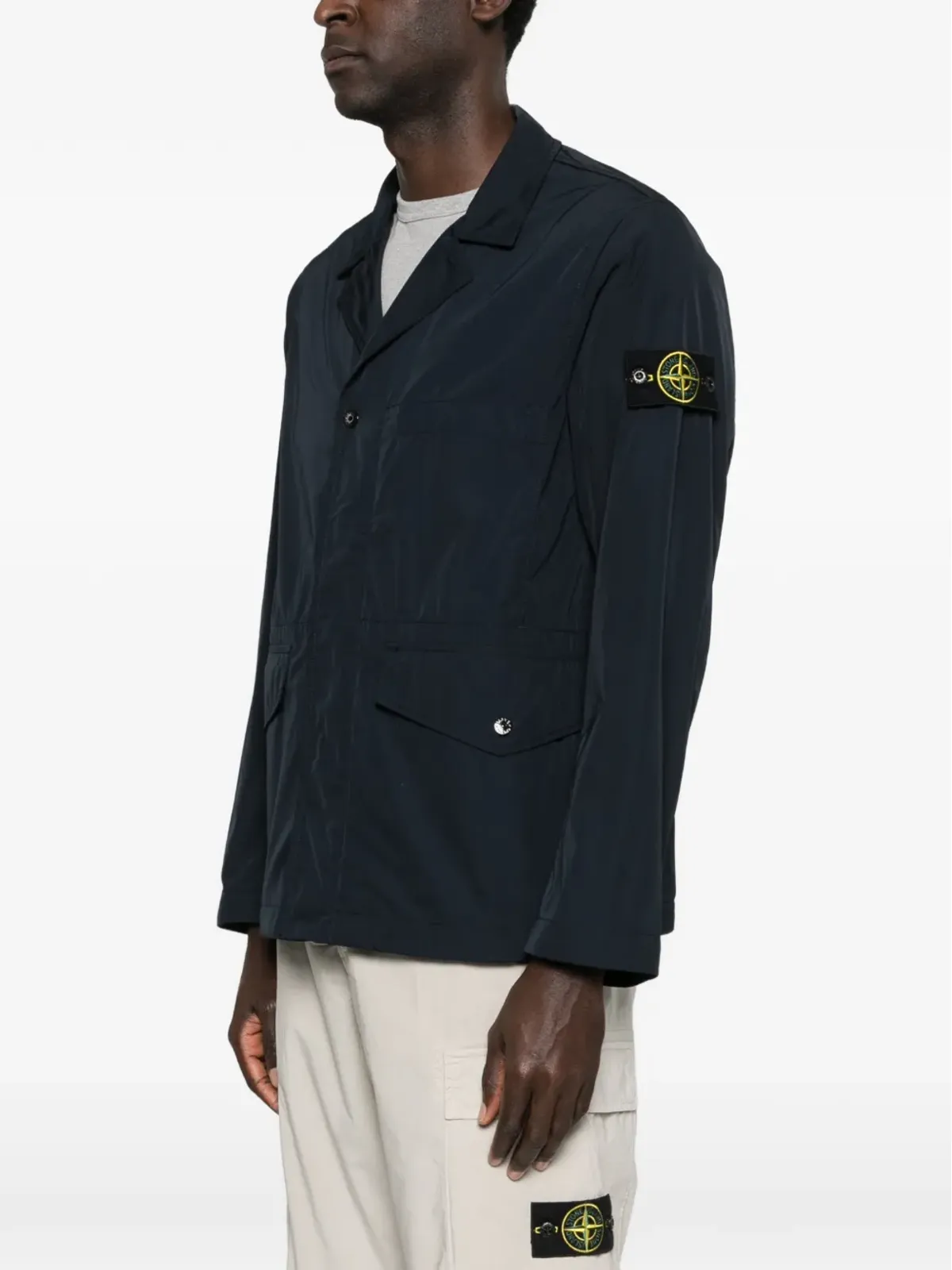 Stone Island ボタン留めポケットジャケット - 画像3