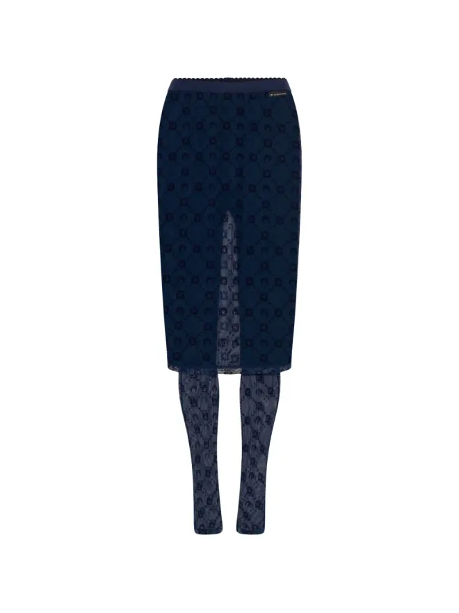 Marine Serre Marine Serre ムーンオーグラム メッシュパンツの商品画像