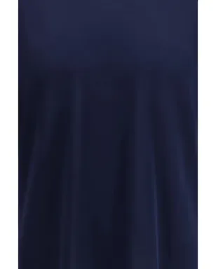 Cruna ニット レギュラー フィット Tシャツ - ブルー - サムネイル5
