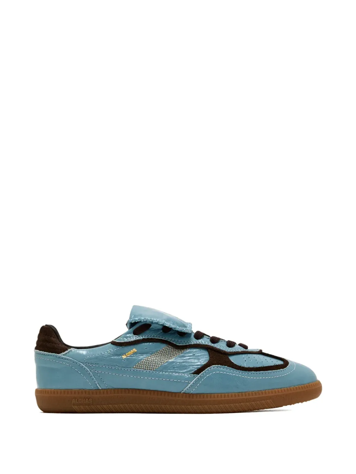 ALOHAS TB.490 Club perforated panelled sneakers - Blue - 画像1