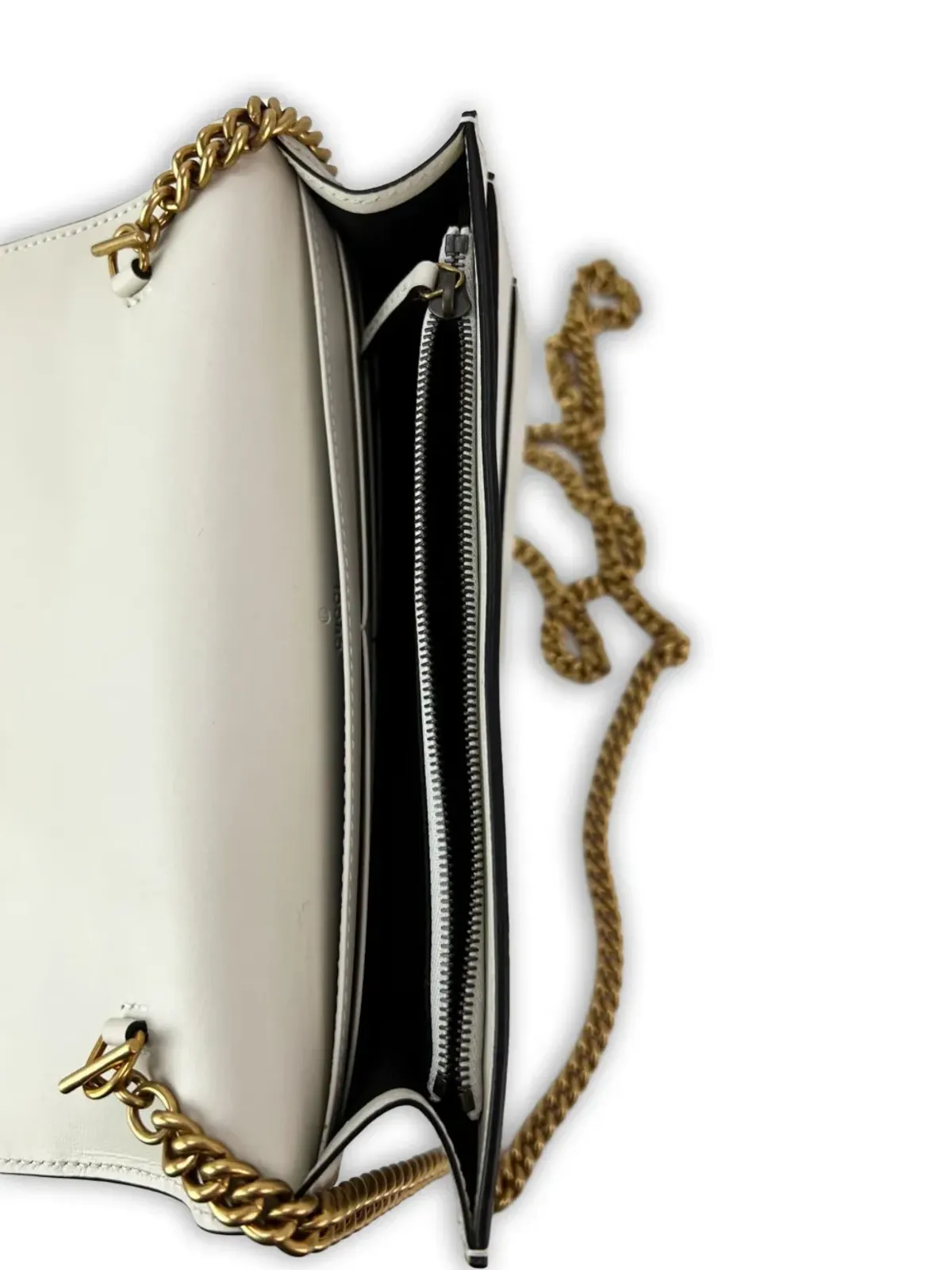 Gucci ビンテージ Queen Margaret Bee chain clutch bag - 画像4