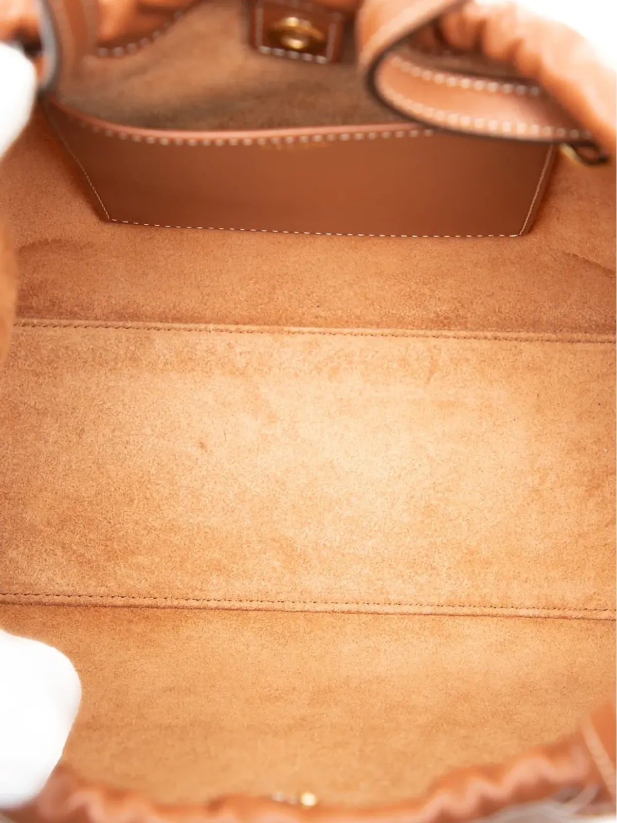 Celine Pre-Owned ドローストリング・サッチェル カバス - ブラウン - 画像5
