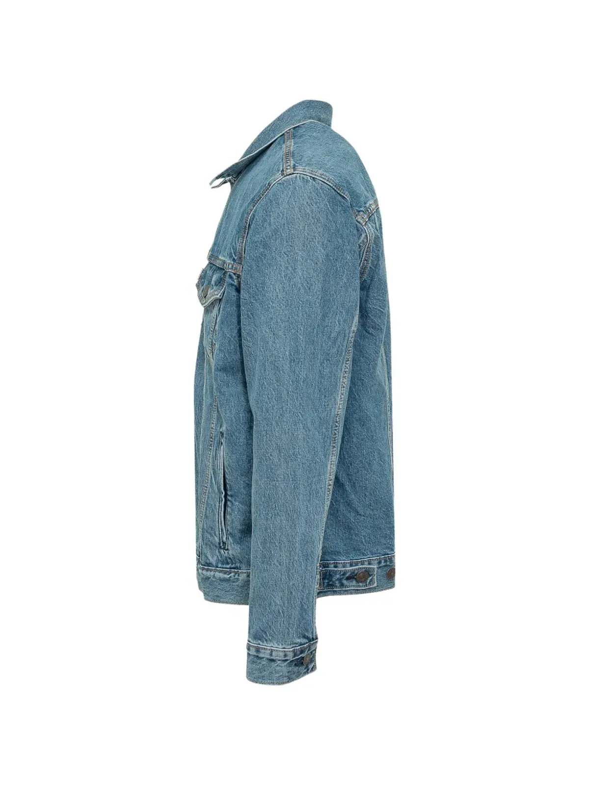Levi's デニムボタン付きトラッカージャケット - 画像3