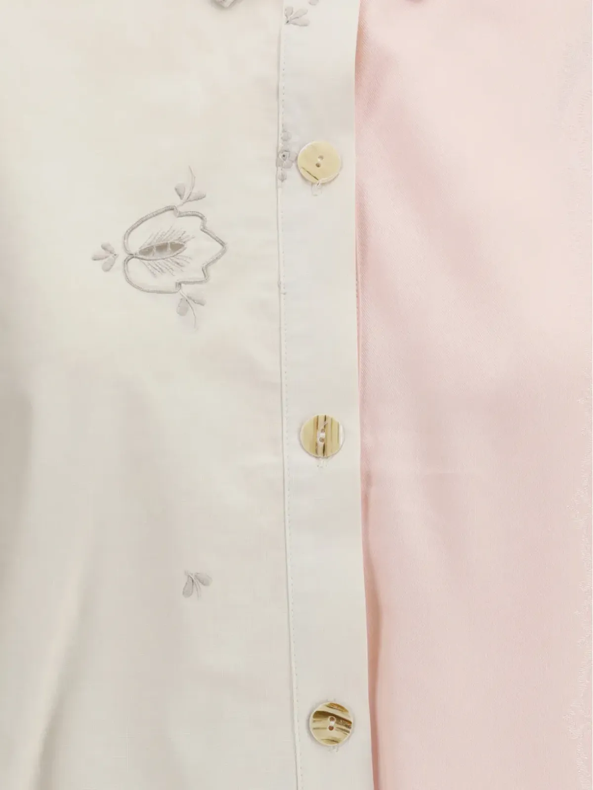 E.L.V DENIM Emilie フローラルカラー襟付きシャツ - 画像3