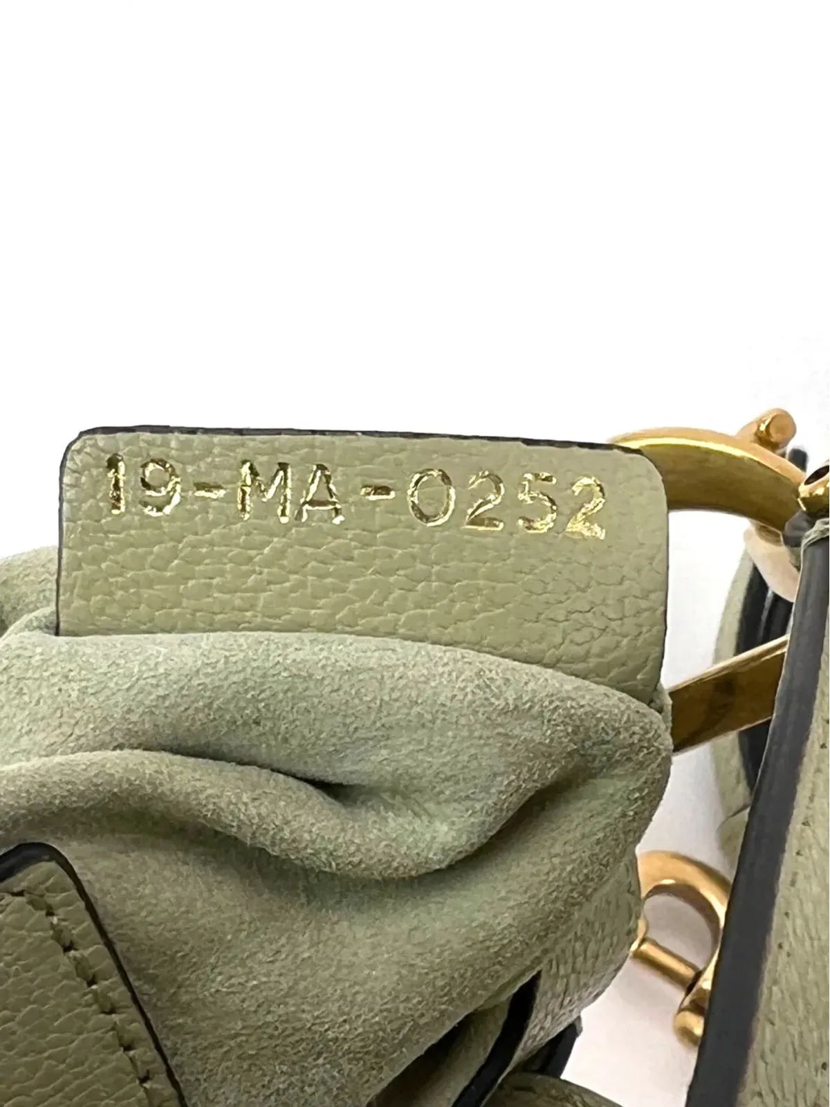 Christian Dior Pre-Owned サドルバッグ（取り外し可能ストラップ付き・グリーン） - 画像5