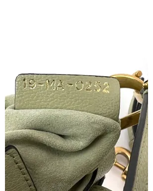 Christian Dior Pre-Owned サドルバッグ（取り外し可能ストラップ付き・グリーン） - サムネイル5
