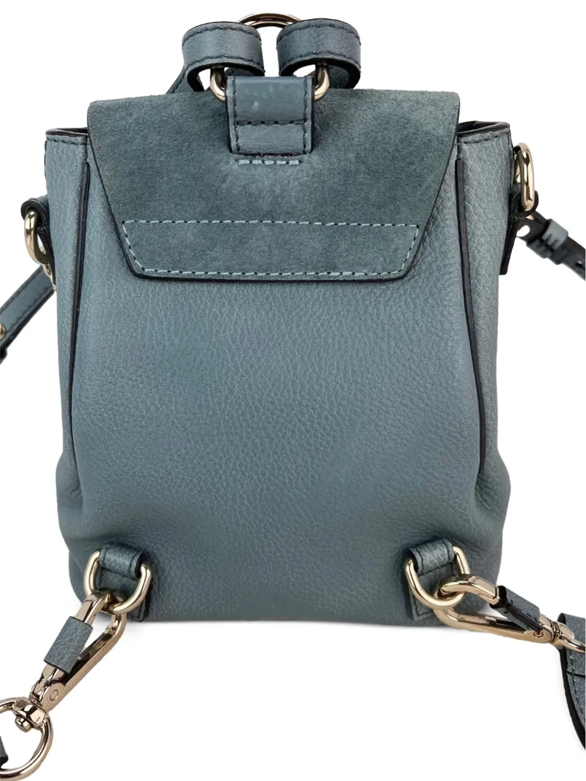 Chloé Vintage ミニFaye スエードレザー バックパック - 画像2