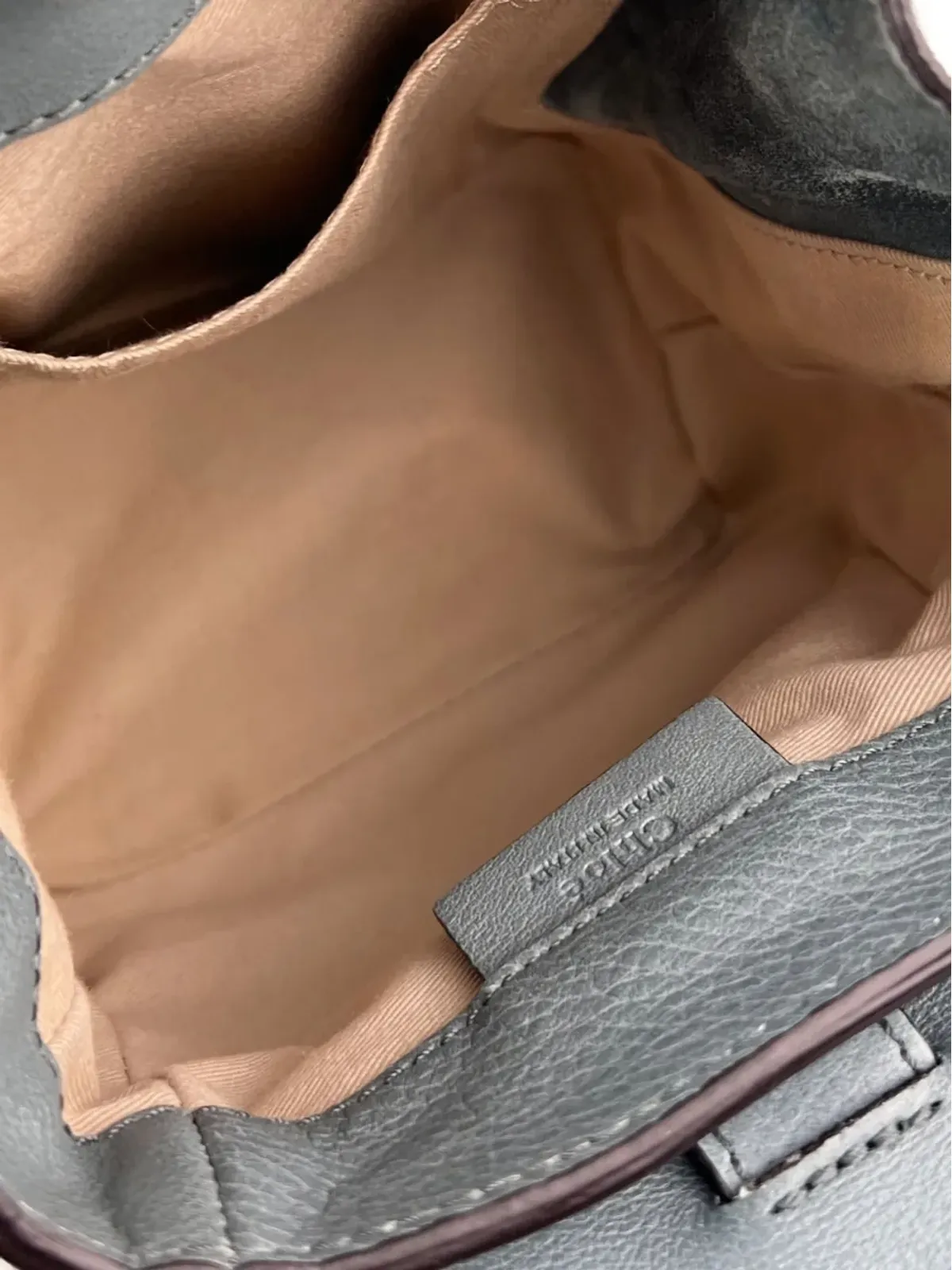 Chloé Vintage ミニFaye スエードレザー バックパック - 画像3