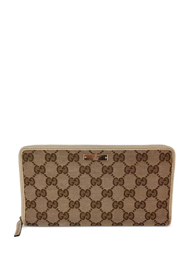 Gucci Pre-Owned Gucci Pre-Owned GGロゴキャンバス ウォレットの商品画像
