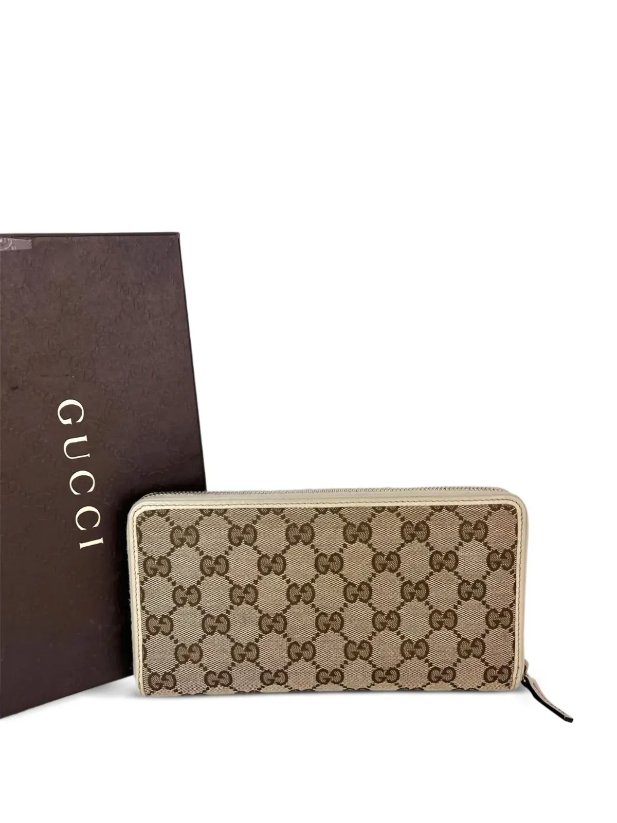 Gucci Pre-Owned GGロゴキャンバス ウォレット - 画像2