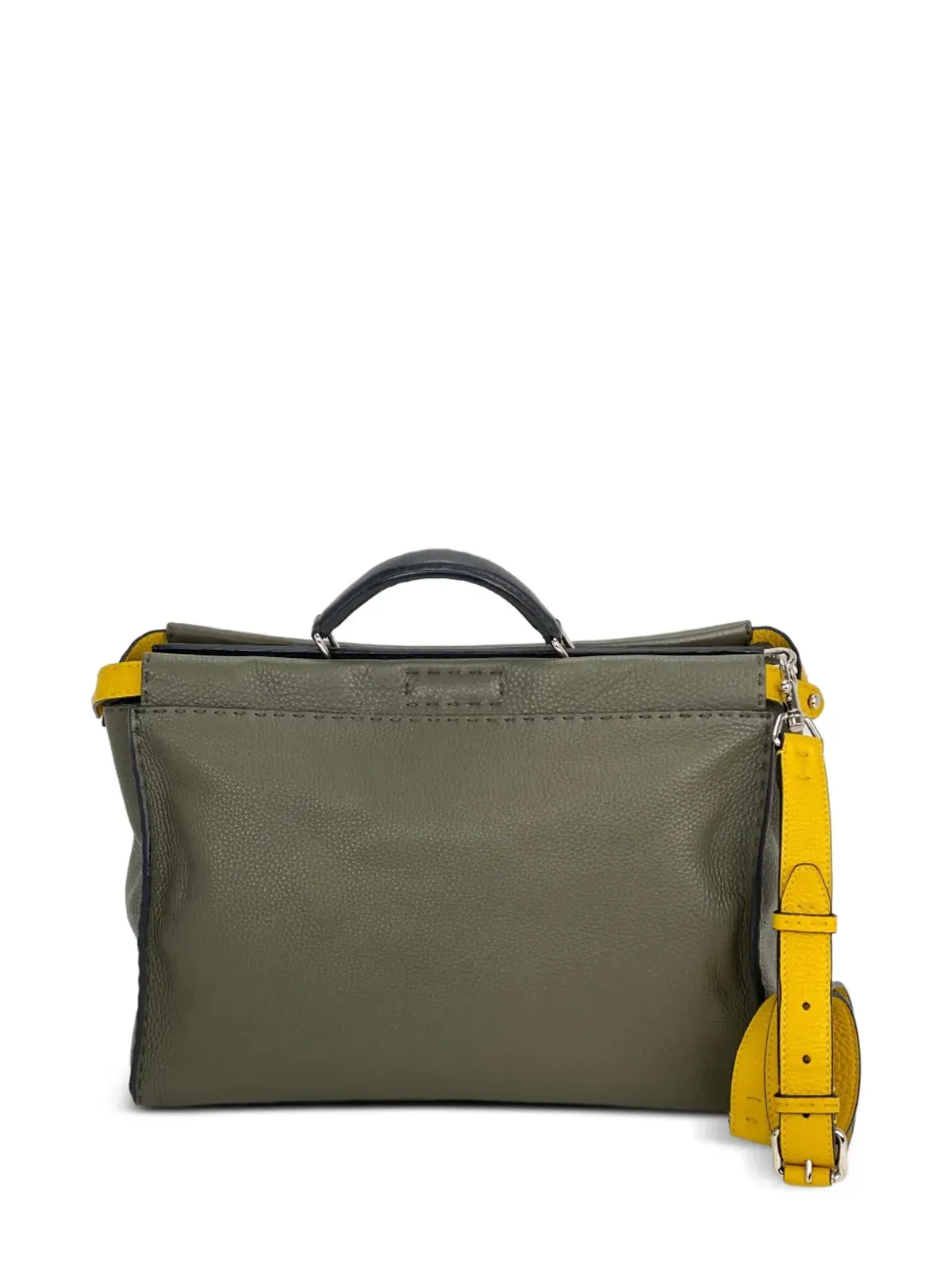 Fendi Pre-Owned ピーカブー ハンドバッグ グリーン - 画像1