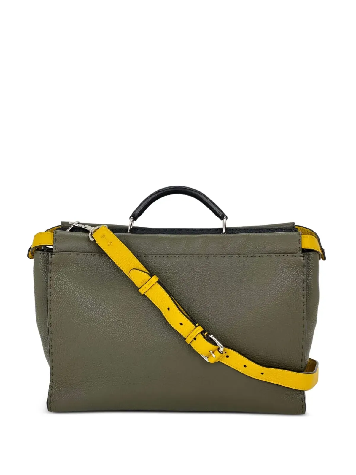 Fendi Pre-Owned ピーカブー ハンドバッグ グリーン - 画像2