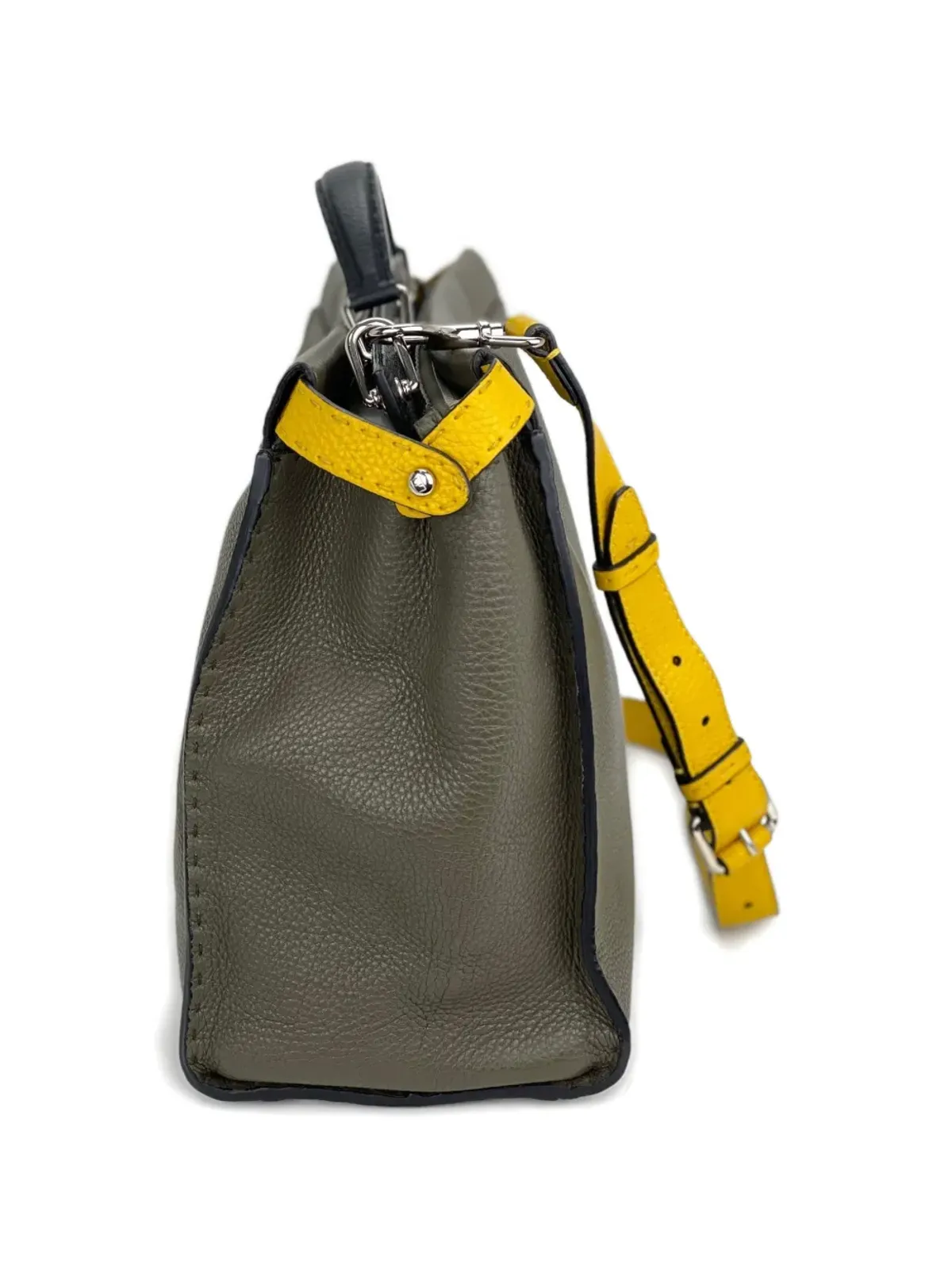 Fendi Pre-Owned ピーカブー ハンドバッグ グリーン - 画像3