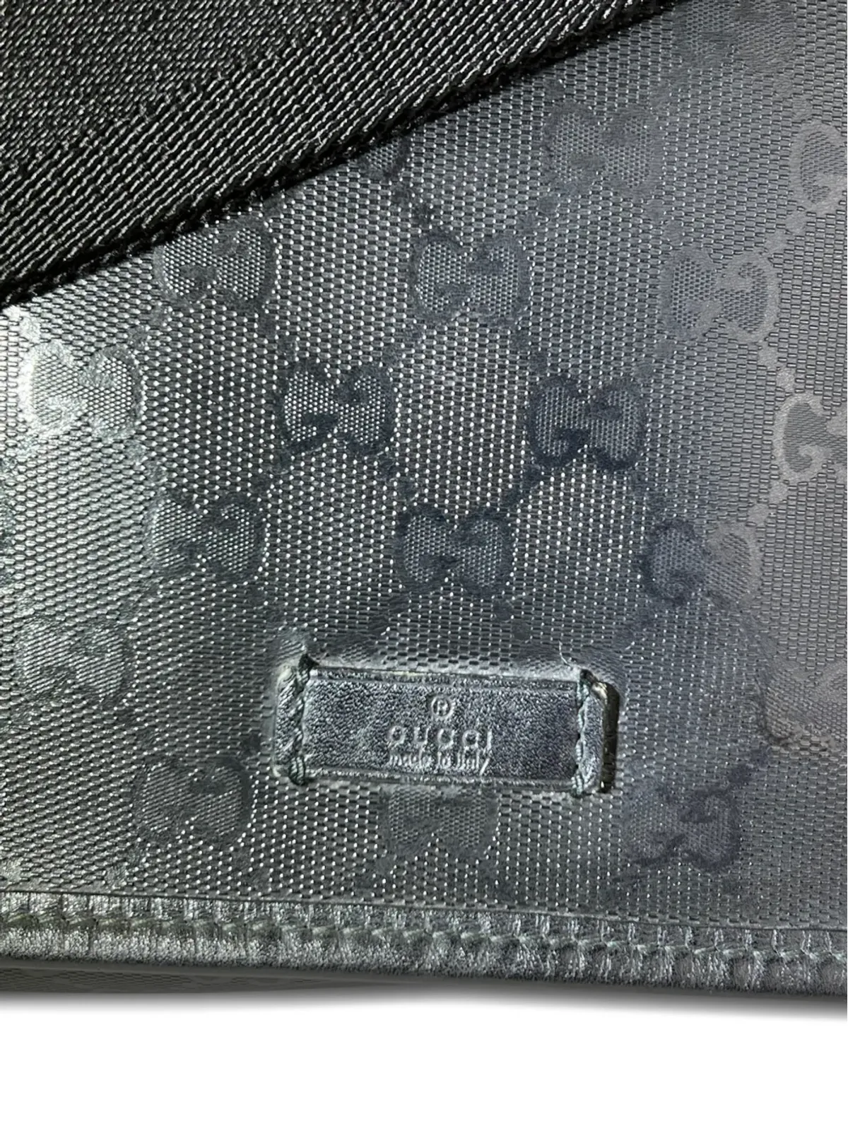 Gucci GG Supreme メッセンジャーバッグ - ブラック - 画像4