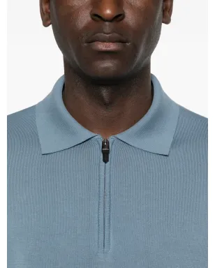 Canali ジップアップポロシャツ - サムネイル5