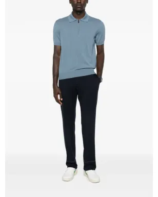 Canali ジップアップポロシャツ - サムネイル2