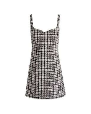 alice + olivia スウィートハートチェック ミニドレス - サムネイル1