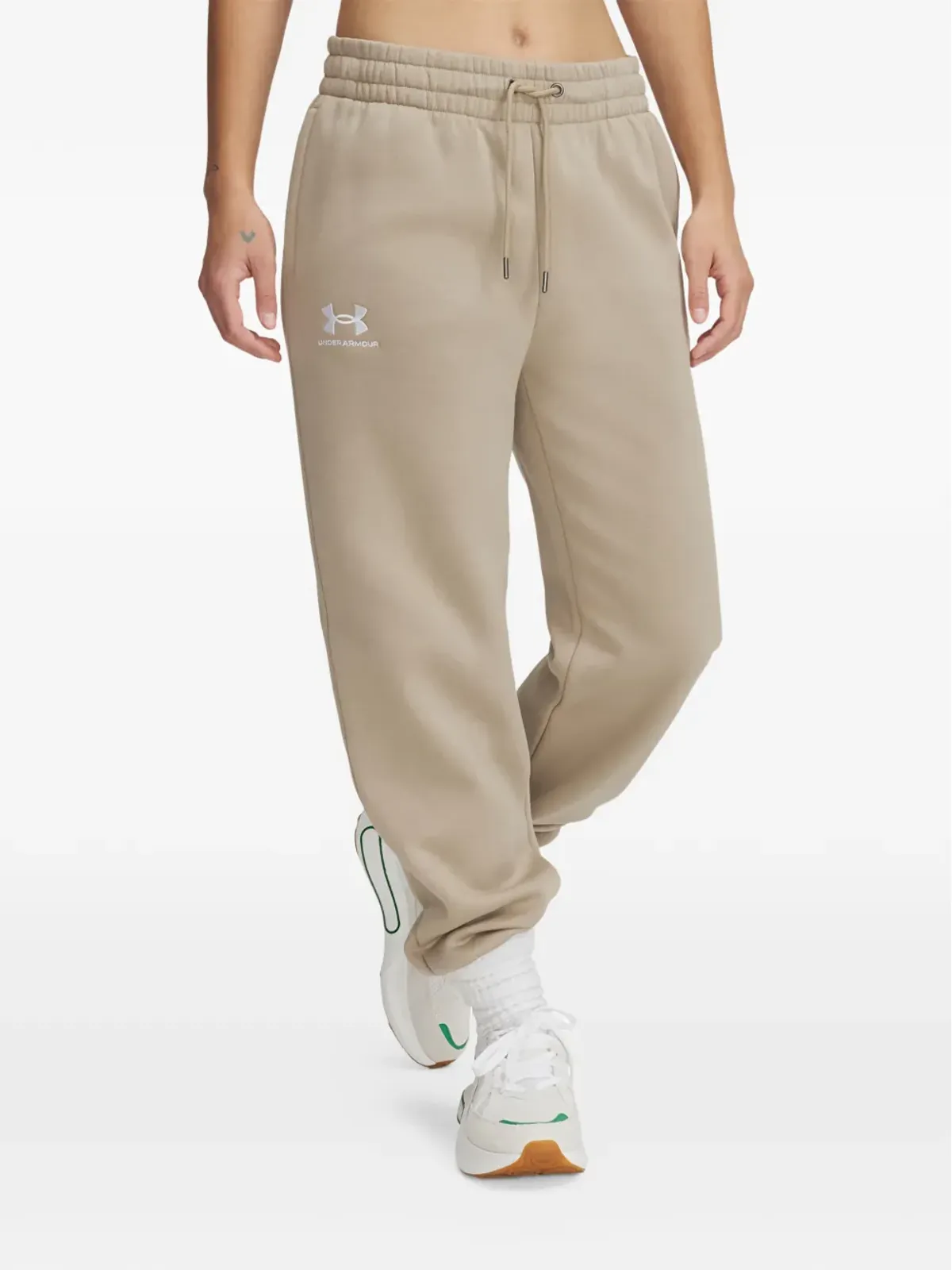 Under Armour ドローストリングアイコンフリース トラウザー - 画像1