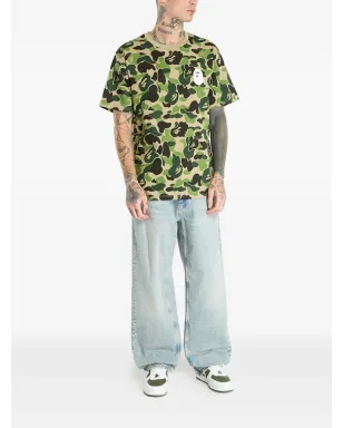 A BATHING APE® カモフラージュ ロゴ Tシャツ - サムネイル2