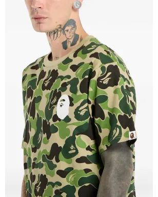 A BATHING APE® カモフラージュ ロゴ Tシャツ - サムネイル4
