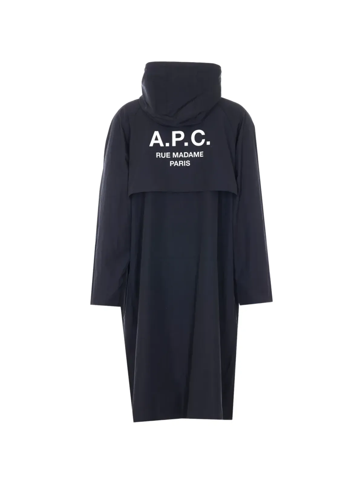 A.P.C. ボタンロゴパーカー - Blue - 画像2